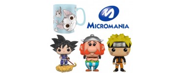 Micromania: - 20% sur tous les produits dérivés (figurines, Toy Pop, Mugs, Casquettes...)