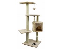 Brico Privé: Arbre à chat Lucky de LudiCat beige à 3 étages à 49,99€ au lieu de 100€