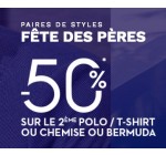 Brice: 50% de réduction sur le 2ème polo, t-shirt, chemise ou bermuda acheté 