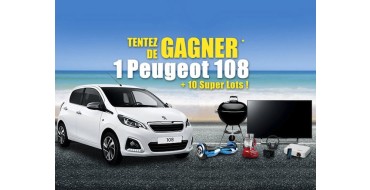 Atlas for Men: 1 Peugeot 108, 1 Téléviseur 49" Edge LED Full HD Sony... à gagner