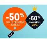 Z-Eshop: -50% sur le 2ème article (et -60% pour les VIP'Z)