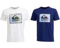 Go Sport: T-shirt Homme Quiksilver Blanc ou Bleu Ruling Tee (taille S à XXL) à 9,99€