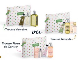 L'Occitane: Votre trousse préférée aux choix offerte dès 35€ d'achat