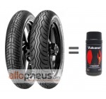 Allopneus: 2 pneus collection moto = 1 boite de lingettes nettoyantes Vulcanet en plus