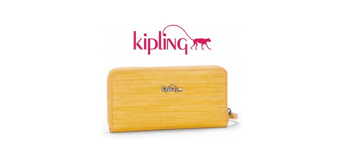 Kipling: -50% sur une sélection de porte-monnaies dès 60€ + livraison offerte