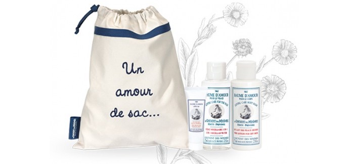 Le Couvent des Minimes: Trousse & 3 soins Baume d'Amour offerts dès 45€ d'achat