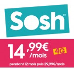 Sosh: [Nouveaux Clients] L'offre Sosh mobile + Livebox à 14,99€ / mois pendant 1 an