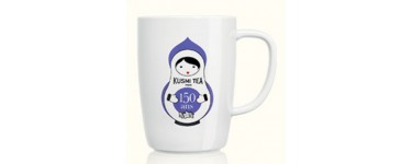 Kusmi Tea: Un mug édition limitée 150 ans offert dès 60€ d'achat