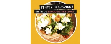 DECO.fr: Un an de fleurs avec Bebloom (12 bouquets) à gagner