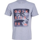 Go Sport: T- shirt Quiksilver OUTER REEF TEE couleur gris (tailles de S à XXL) à 9,99€ 