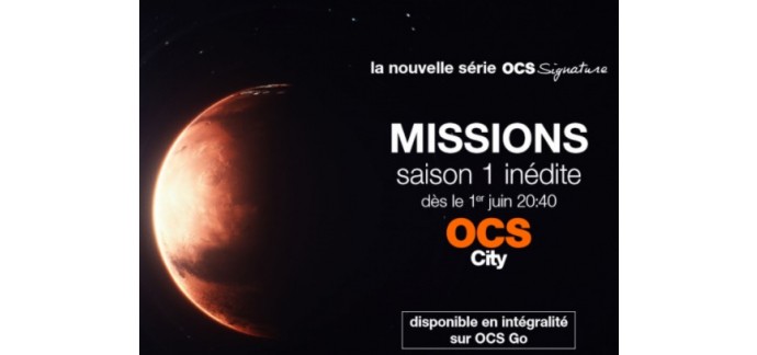 Free: Le 1er épisode de la série Missions offert par OCS et Free