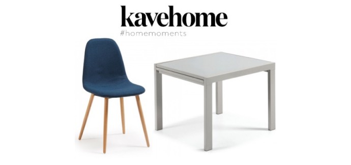 Kave Home: Jusqu'à - 30% de remise sur une sélection de chaises et tables