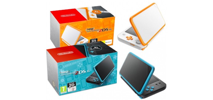 Amazon: [Précommande] Console New Nintendo 2DS XL (coloris au choix) à 139€