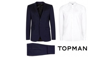 Topman: 1 costume acheté = 1 chemise blanche offerte