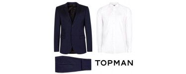 Topman: 1 costume acheté = 1 chemise blanche offerte
