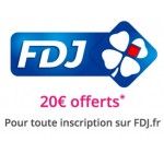 Showroomprive: 20€ offerts sur FDJ pour toute inscription accompagnée d'un 1er versement de 5€