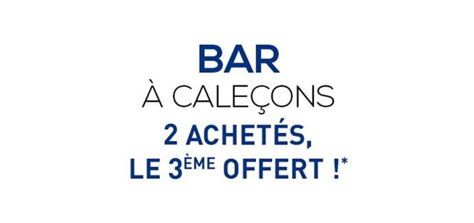 DIM: 2 articles du Bar à Caleçons achetés = le 3ème offert