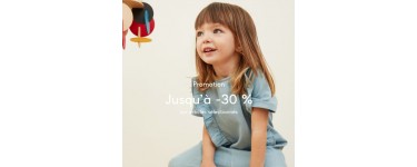 Mango: Jusqu'à -30% sur Mango Baby