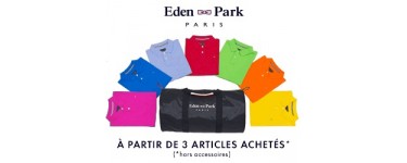 Eden Park: 1 Duggle Bag offert dès 3 articles achetés