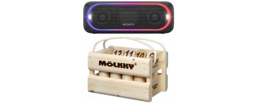 Cultura: 1 enceinte Bluetooth Sony XB30 achetée = 1 jeu de Mölkky offert