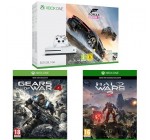 Amazon: Xbox One S 500 Go + Forza Horizon 3 + Gears of War 4 + Halo Wars 2 à 249,99€