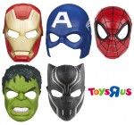 ToysRUs: 1 masque Marvel offert dès 25€ d'achat de jouets Spiderman