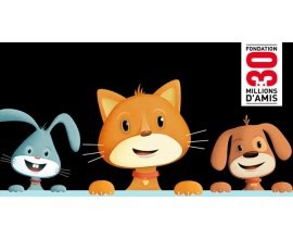 30 Millions d'Amis: 1 sticker personnalisé au nom de votre animal à recevoir gratuitement
