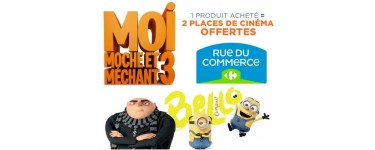 Rue du Commerce: 1 article Moi, Moche & Méchant acheté = 2 places de cinéma offertes