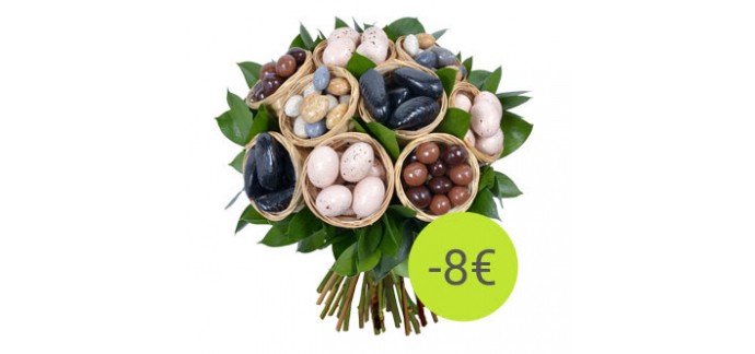 Aquarelle: Le bouquet de chocolats à 25 € au lieu de 33 € pour la fête des pères