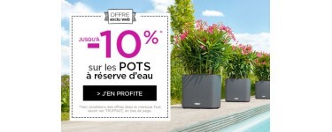 Truffaut: Jusqu'à -10% sur les pots à réserve d'eau