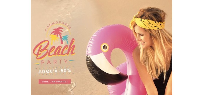 Cosmoparis: [Beach Party] Jusqu'à -50% sur une sélection de chaussures et d'accessoires