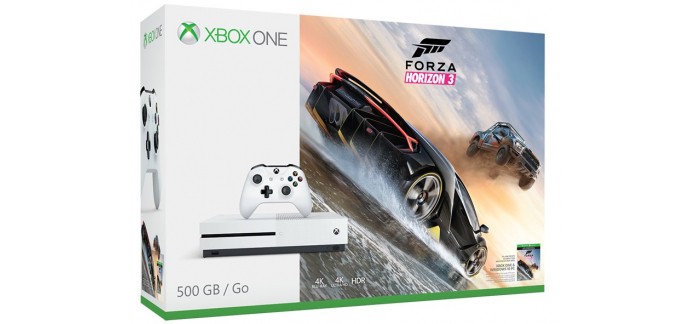 Cdiscount: 50% remboursés sur la console Xbox One S sous forme de 2 bons d'achat