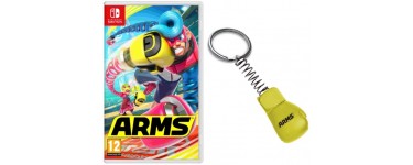 Micromania: 1 porte-clefs offert pour les premiers acheteurs du jeu Arms sur Nintendo Switch