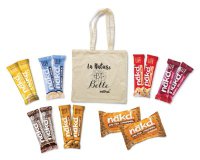 Nakd: L'assortiment Tote Bag avec 12 barres & 2 sachets à 16,90€ au lieu de 24,90€