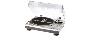 Fnac: La platine vinyle Audio Technica AT-LP120USBHC à 279,99€ au lieu de 329,99