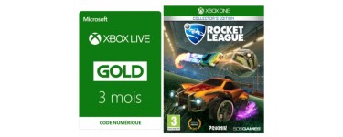 Micromania: 1 abonnement Xbox Live de 3 mois acheté = le jeu Rocket League offert