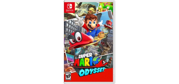 eBay: Super Mario Odyssey sur Nintendo Switch à 39,90€