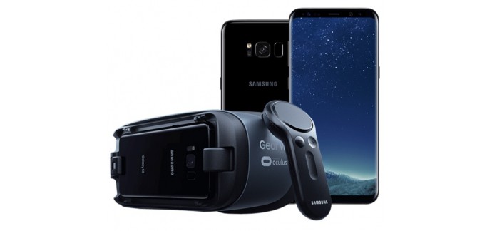 Fnac: 1 casque Gear VR offert pour l'achat d'un smartphone Samsung Galaxy S8 ou S8+