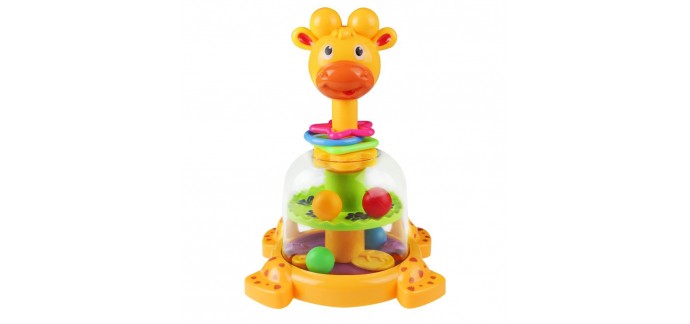Amazon: Jouet d'eveil Toupie Girafe avec Boules Colorées à 14,28€ au lieu de 49,99€