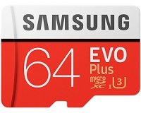 Amazon: Carte mémoire microSDXC Samsung Evo Plus U3 64 Go à 29,90€