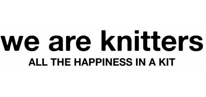 We Are Knitters: -25% de réduction sur tout le site