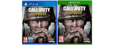 Rakuten: Call of Duty WWII sur PS4 ou Xbox One à 49,99€ au lieu de 69,99€
