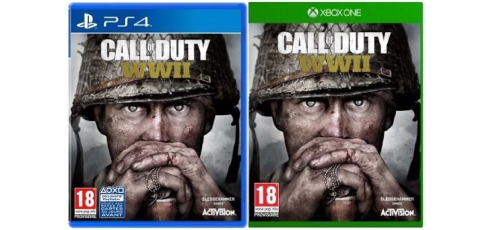 Rakuten: Call of Duty WWII sur PS4 ou Xbox One à 49,99€ au lieu de 69,99€