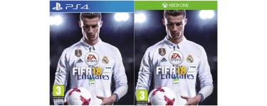 Rakuten: FIFA 18 sur PS4 ou Xbox One à 49,99€ au lieu de 69,99€