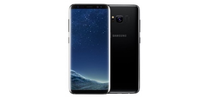 Rakuten: Samsung Galaxy S8 64Go Noir Carbone à 554€ + 27,70€ offerts en bon d'achat