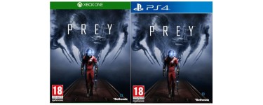 Auchan: Jeu Prey sur PS4 ou Xbox One à 24,99€ au lieu de 49,99€