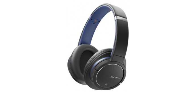 Fnac: Casque audio sans fil Bluetooth Sony MDR-ZX770 Bleu en soldes à 99,99€