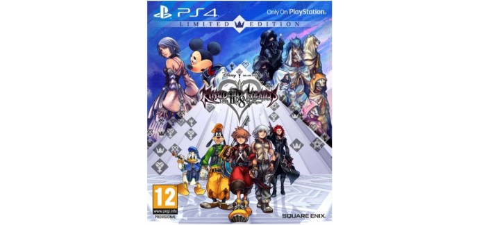 Amazon: Kingdom Hearts 2.8 - édition limitée sur PS4 à 26,99€