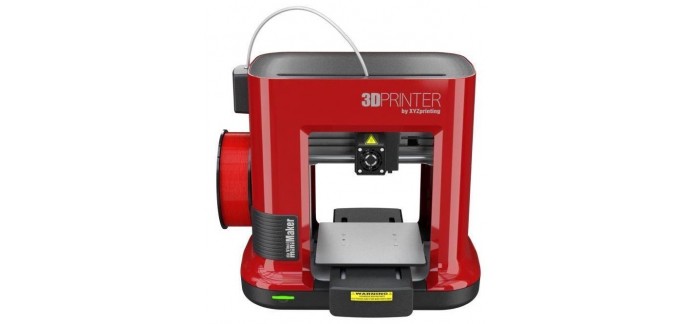 Cdiscount: Imprimante 3D XYZ Printing Da Vinci Mini Maker RED à 199,99€ au lieu de 299,99€