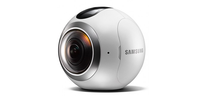 Rue du Commerce: Caméra Samsung Gear 360 pour réalité Virtuelle à 79,99€